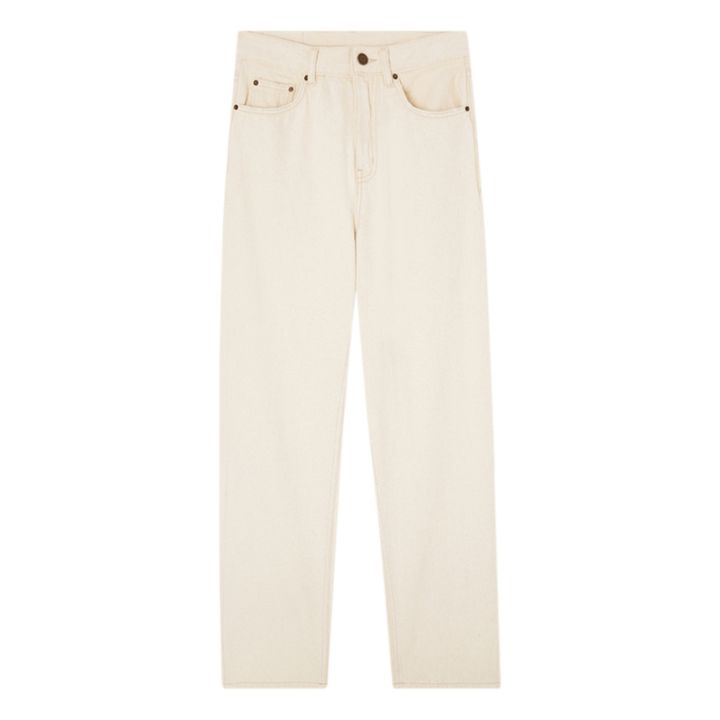 Tineborow High-Waisted Straight Leg Jeans | Crudo- Imagen del producto n°0