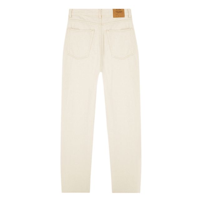Tineborow High-Waisted Straight Leg Jeans | Crudo