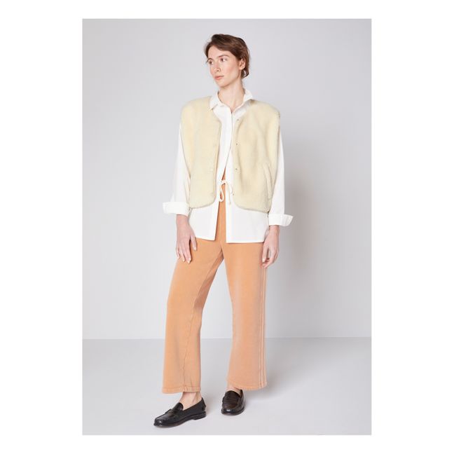Veste Sans Manches Hoktown | Ecru