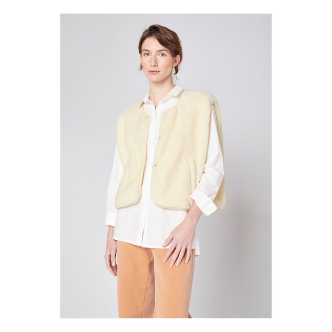 Veste Sans Manches Hoktown | Ecru