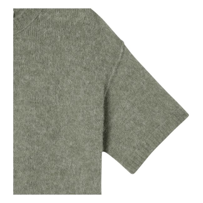 East Alpaca Short Sleeved Sweater | Verderame