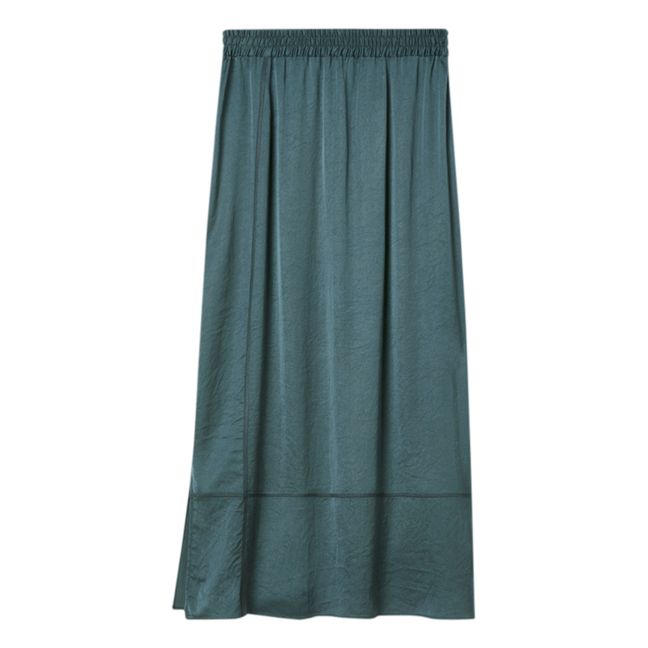 Widland Split Skirt | Nachtblau