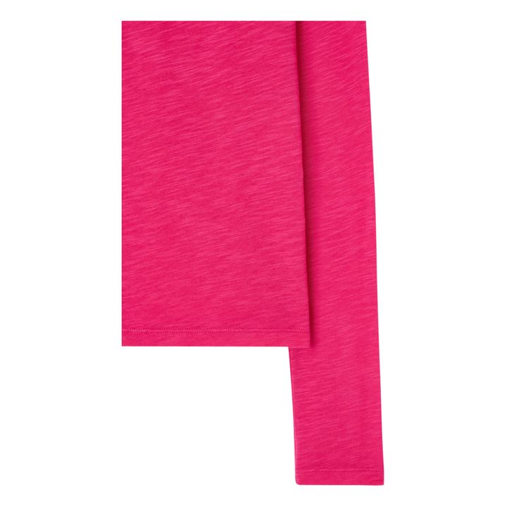 Jacksonville Long Sleeve U-Neck T-Shirt | Rosa- Immagine del prodotto n°3