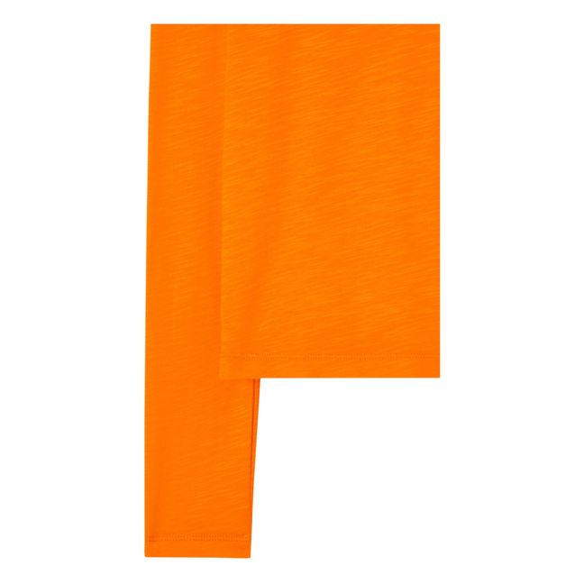 Jacksonville Long Sleeve U-Neck T-Shirt | Orange