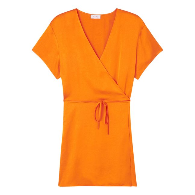 Widland Wrap Dress | Orange