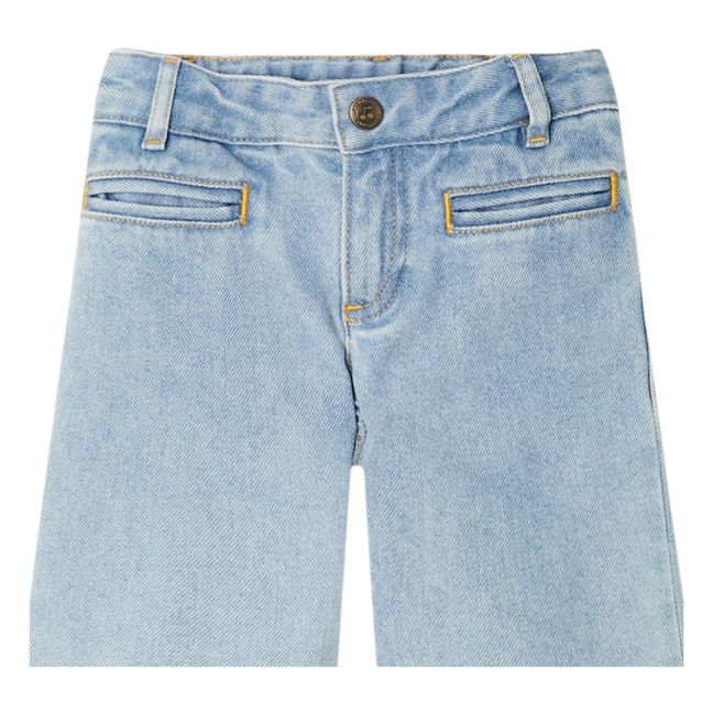 Bestie Denim Flared Jeans | Denim blue