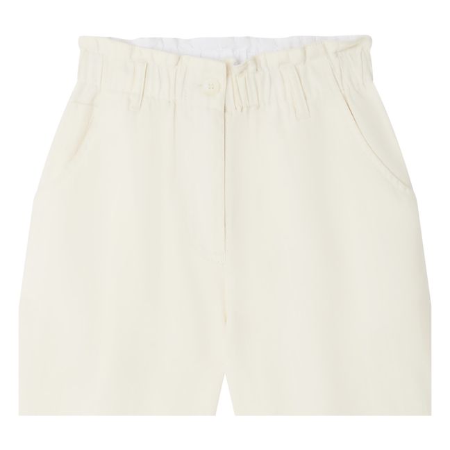 Pantalon Chambray Sonie | Ecru