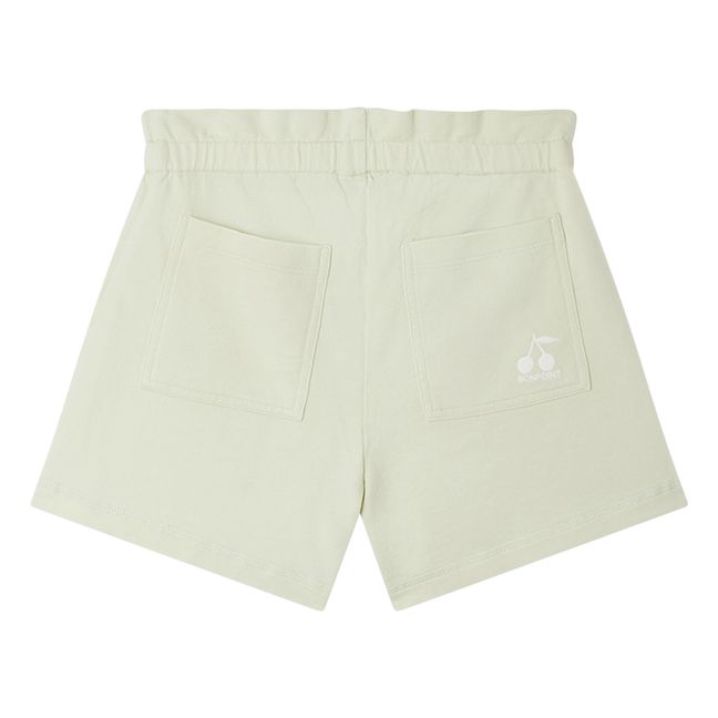 Shorts Charlize in pile leggero | Verde acqua