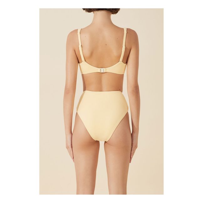 Butter Terry Cloth Bikini Top | Amarillo