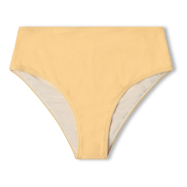 Butter Terry Cloth Bikini Bottom | Amarillo