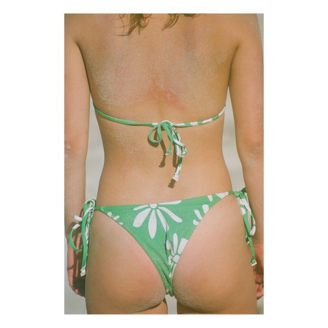 Floral Reversible Bikini Bottoms | Verde