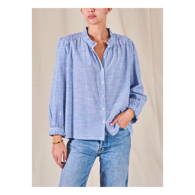 Chrissie Blouse | Blue