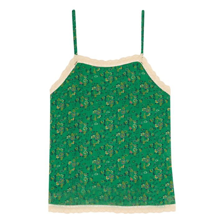 Edie Camisole Top | Verde- Immagine del prodotto n°0