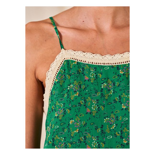Edie Camisole Top | Green