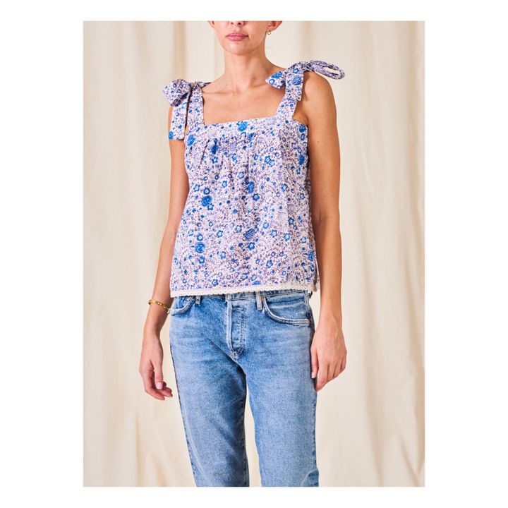 Joss Camisole Top | Blu marino- Immagine del prodotto n°1