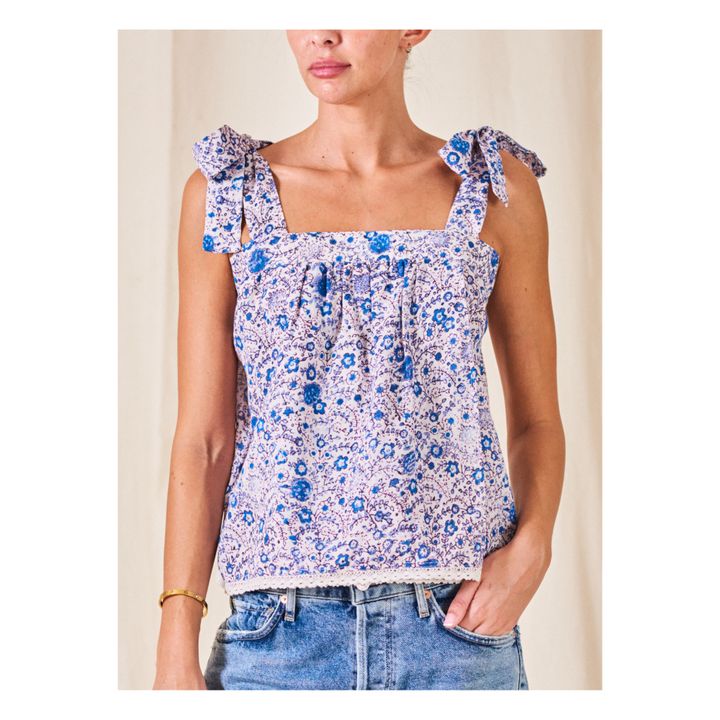 Joss Camisole Top | Blu marino- Immagine del prodotto n°2