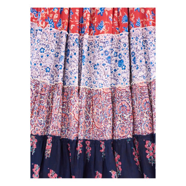 Nettie Maxi Skirt | Giallo senape- Immagine del prodotto n°3