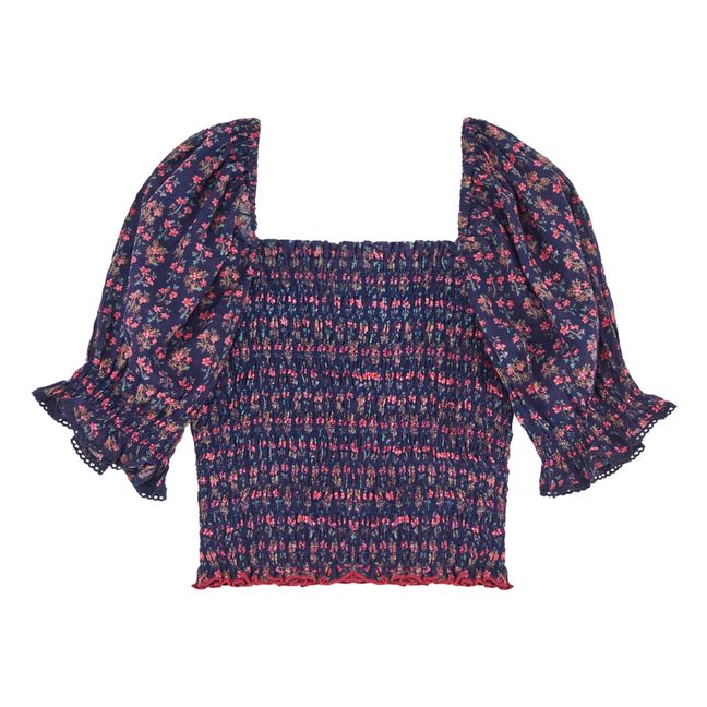 Flori Top | Blu  indaco