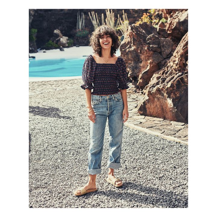 Flori Top | Indigoblau- Produktbild Nr. 6