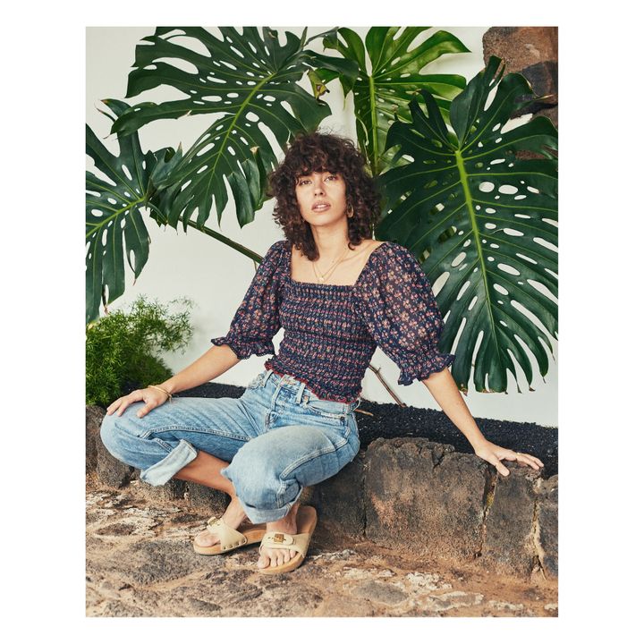 Flori Top | Indigoblau- Produktbild Nr. 7