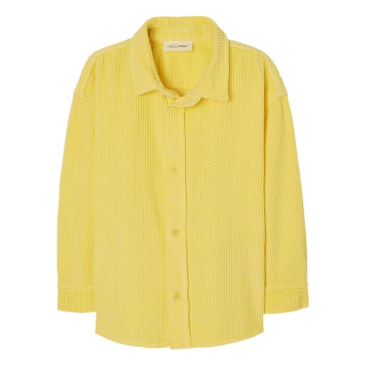 Organic Cotton Shirt | Yellow- Product image n°0