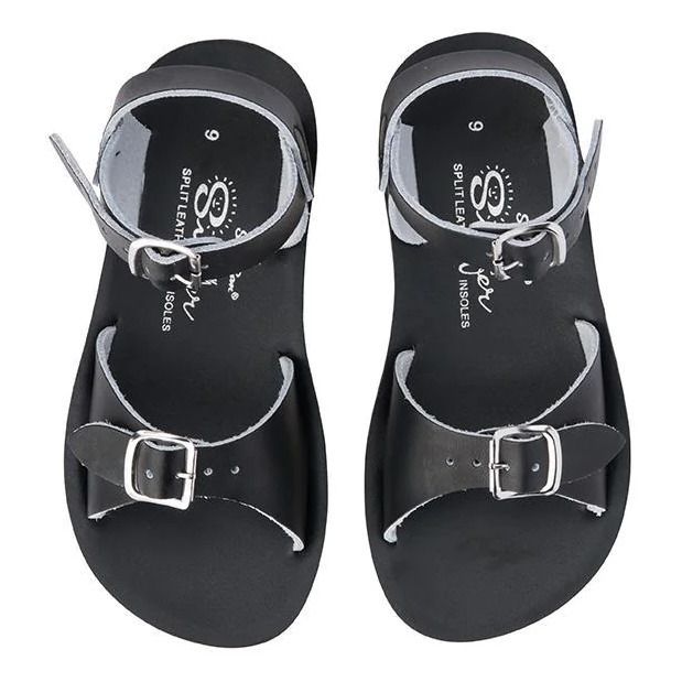 Sandales Cuir Waterproof Surfer | Noir- Image produit n°2