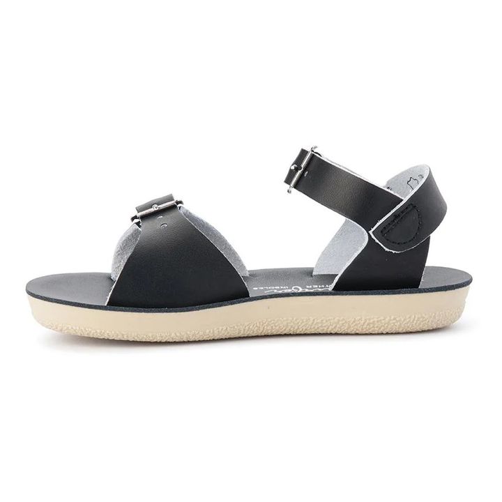 Surfer Waterproof Leather Sandals | Black- Product image n°3