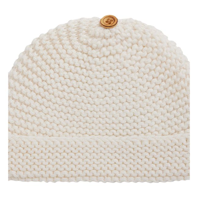 Barbo Wool and Cotton Beanie | Ecru