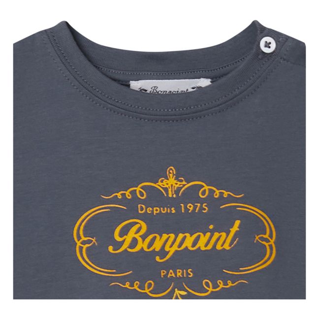 Cai T-Shirt | Graublau