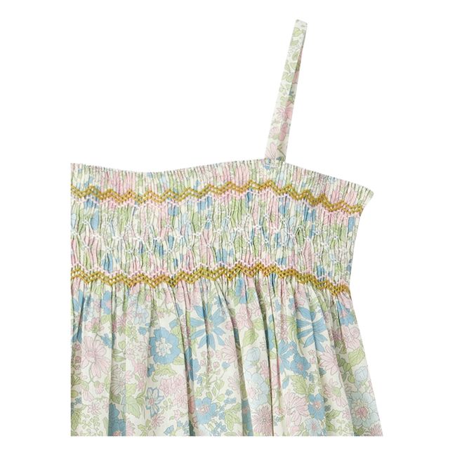 Top à Bretelles Liberty Exclusif Apolline | Ecru