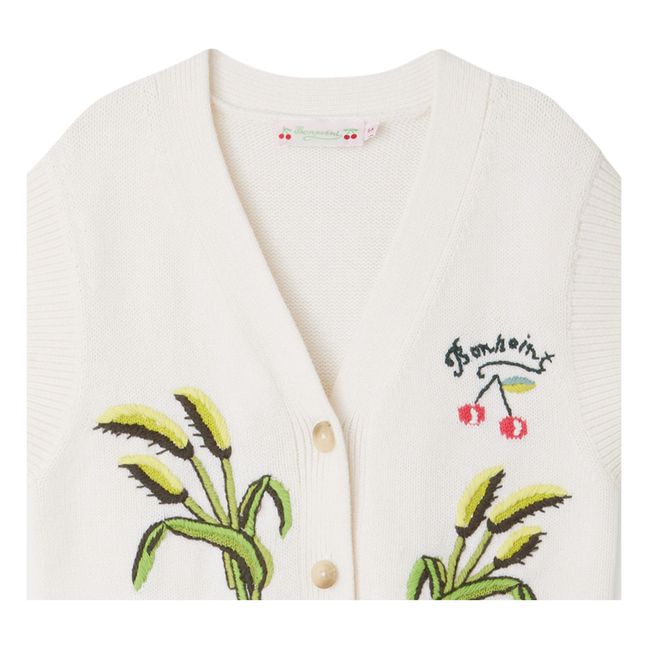 Ticiana Embroidered Wool and Cotton Gilet | Crudo
