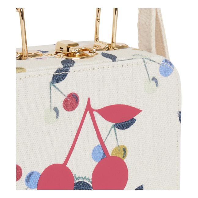 Sac Valisette Cerises Aimane | Ecru