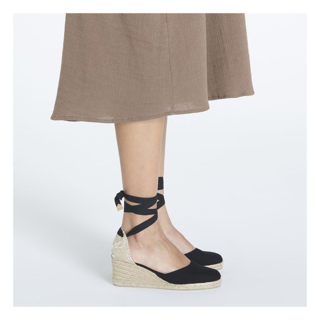 Espadrilles Carina 6 cm | Noir