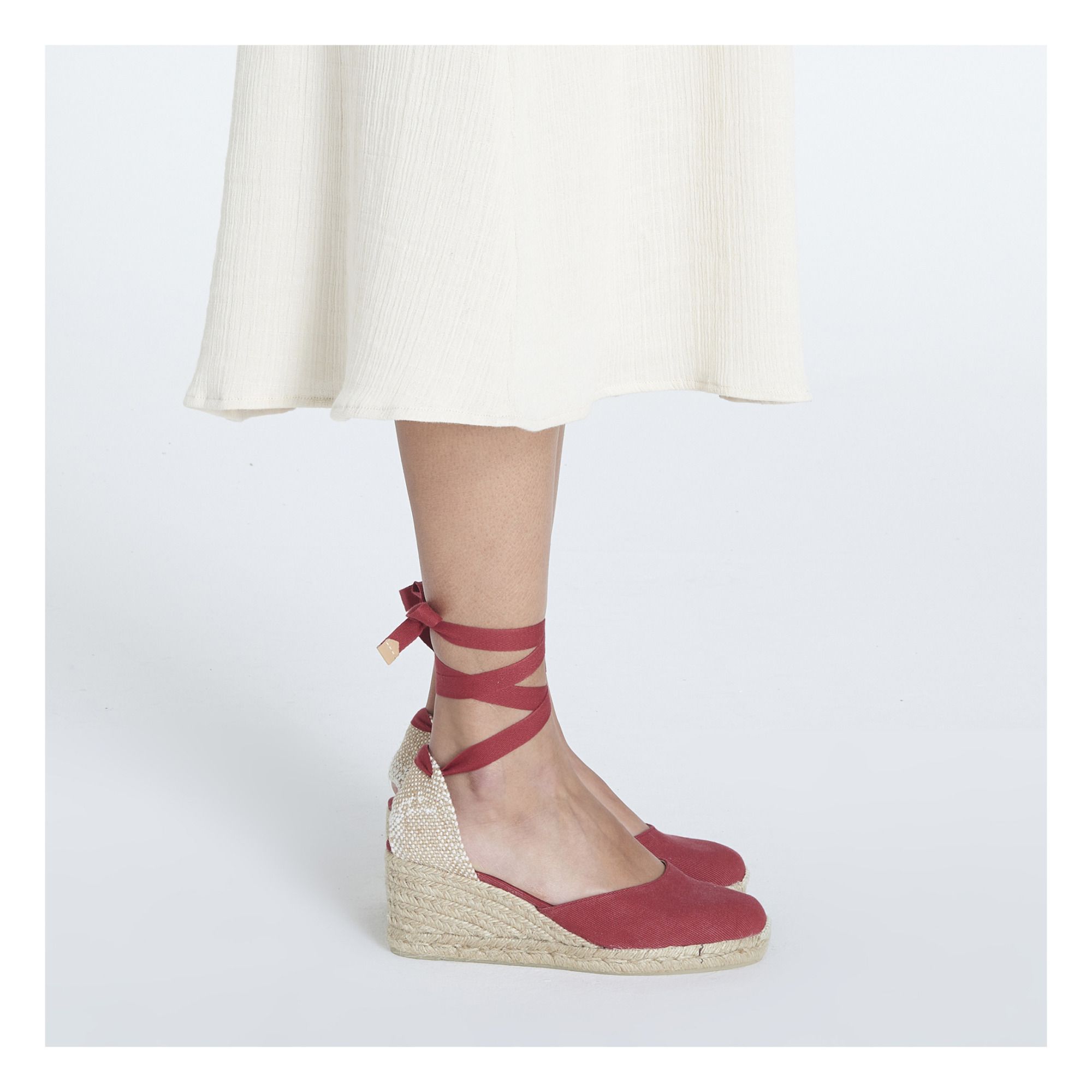 Castaner Carina 6 cm Espadrilles Red Smallable