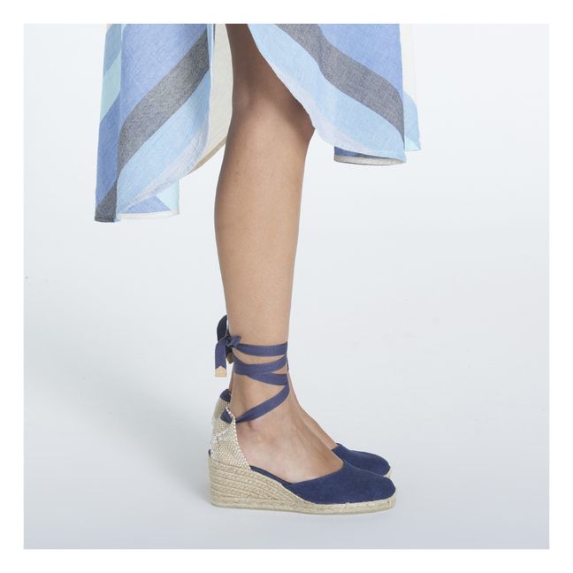 Espadrillas Carina 6 cm | Blu marino