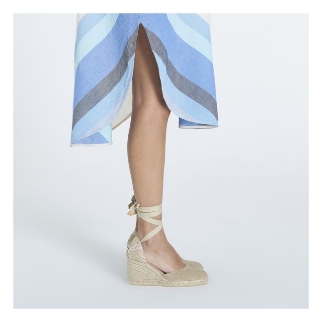 Espadrilles Carina 8 cm | Sable