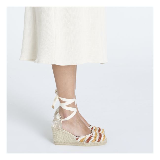 Espadrilles Carina Crochet | Ocre