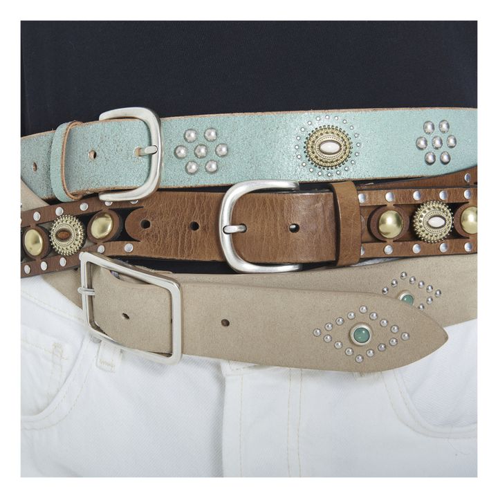 Belt N°10037 | Pale green- Product image n°1