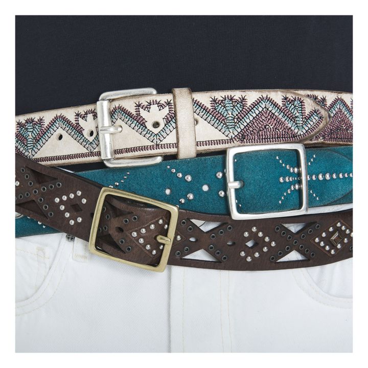 Belt N°10062 | Brown- Product image n°1