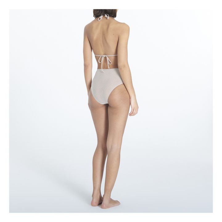 Striba Bel Frill Bikini Top | Chocolate- Product image n°2