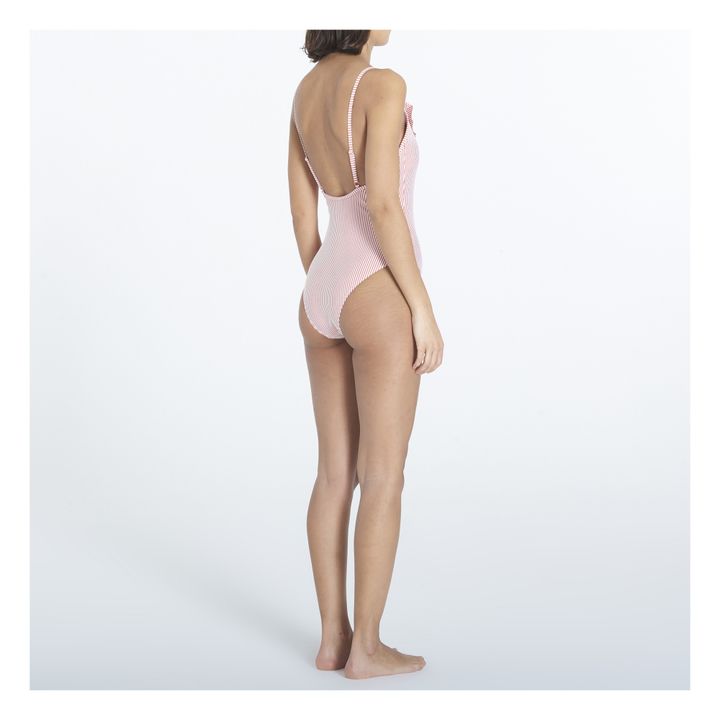 Striba Bly Frill One-piece Swimsuit | Coral- Product image n°2