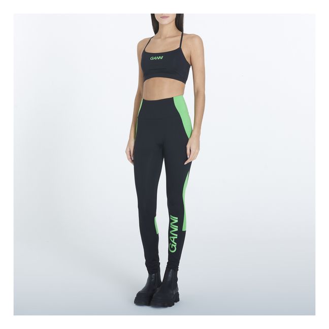 Brassière de Sport Active Matières Recyclées | Noir