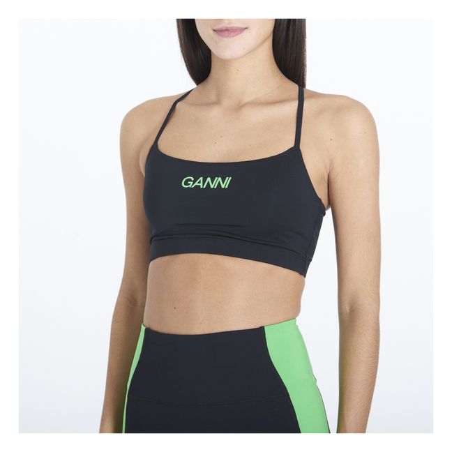 Brassière de Sport Active Matières Recyclées | Noir