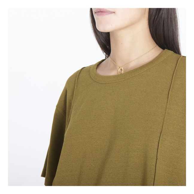 T-shirt Hova Coton Bio | Verde oliva
