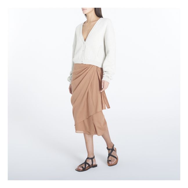 Cardigan Siya | Gris clair