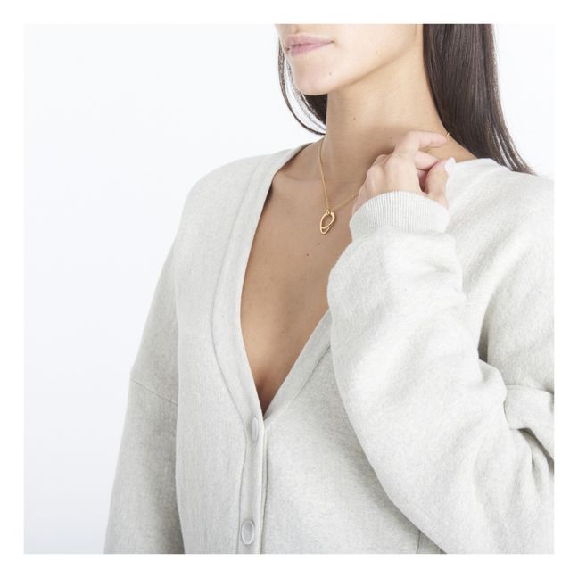 Cardigan Siya | Gris clair