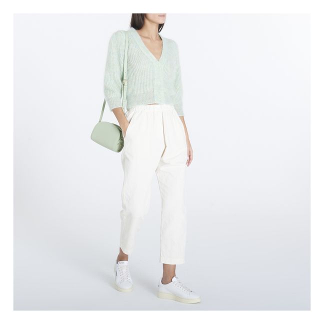 Fortin Cotton and Linen Trousers | Chalk