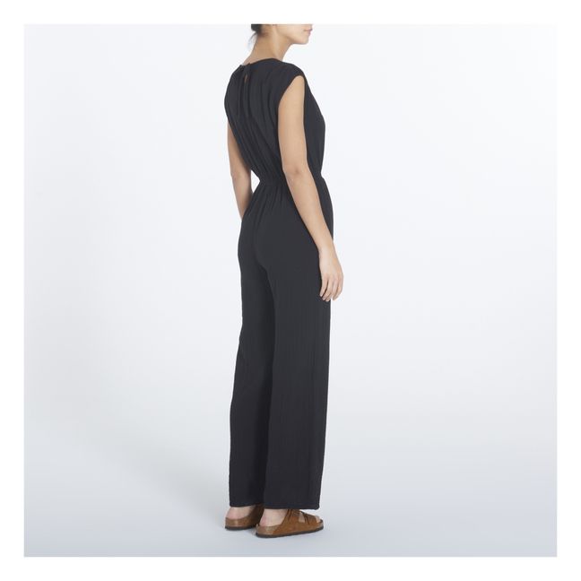 Combinaison Nell Gaze de Coton | Noir