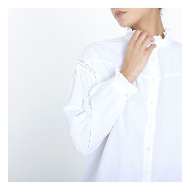 Chemise Colette | Weiß