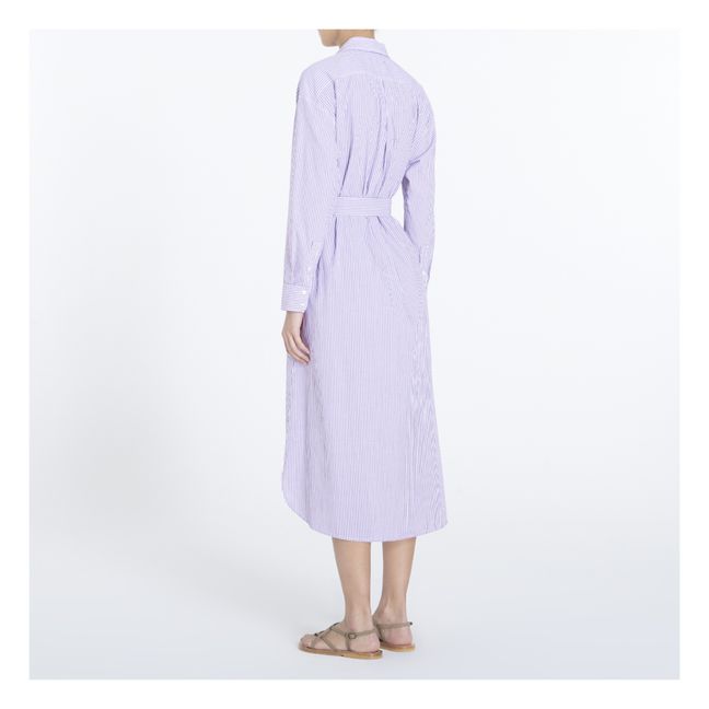 Robe Rayures Amalfi Marlowe | Violet